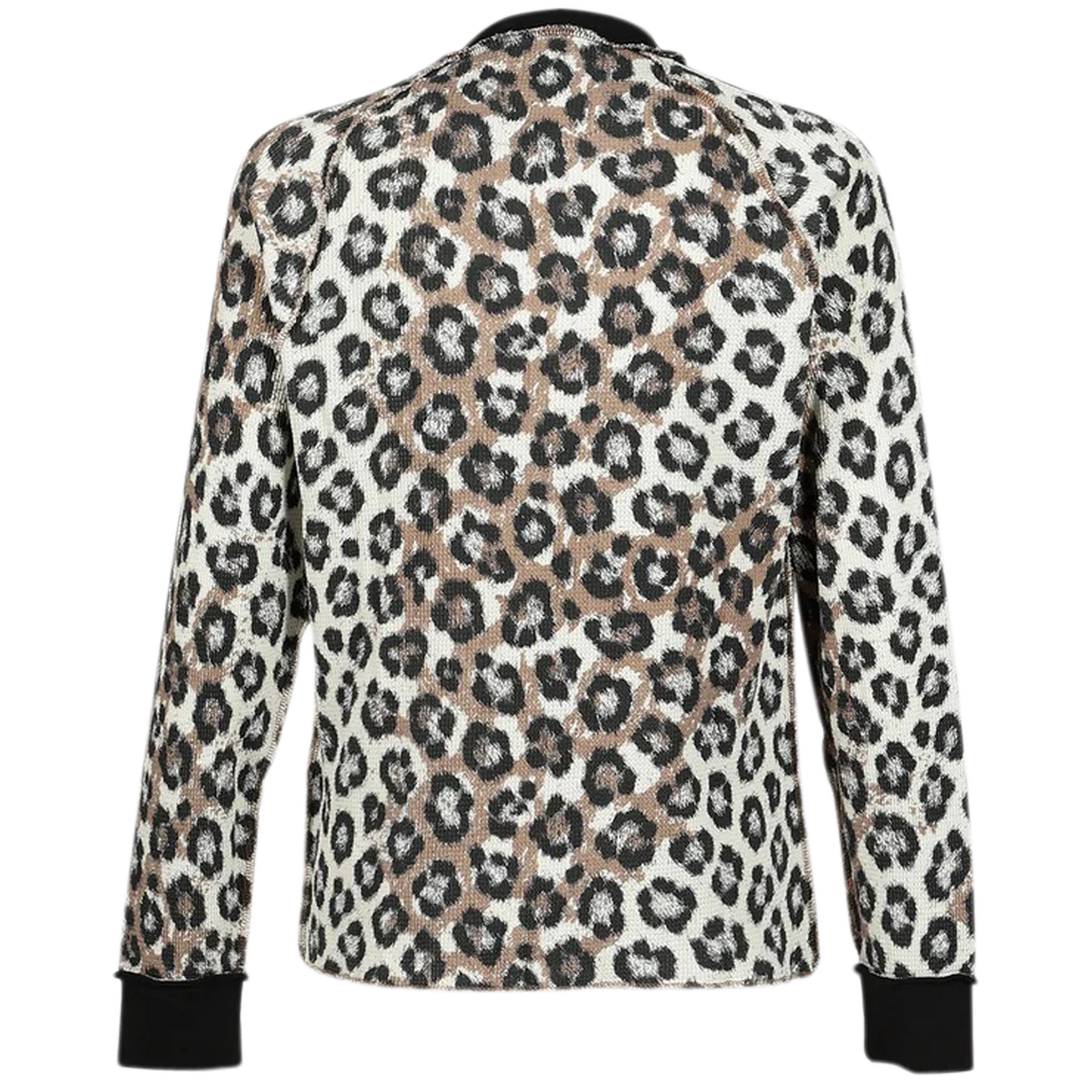 Leopard Thermal Knit Tee
