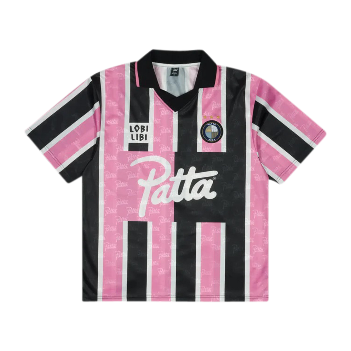 FTC STRIPE LOGO SOCCER JERSEYピンク FTC STRIPE LOGO SOCCER JERSEY