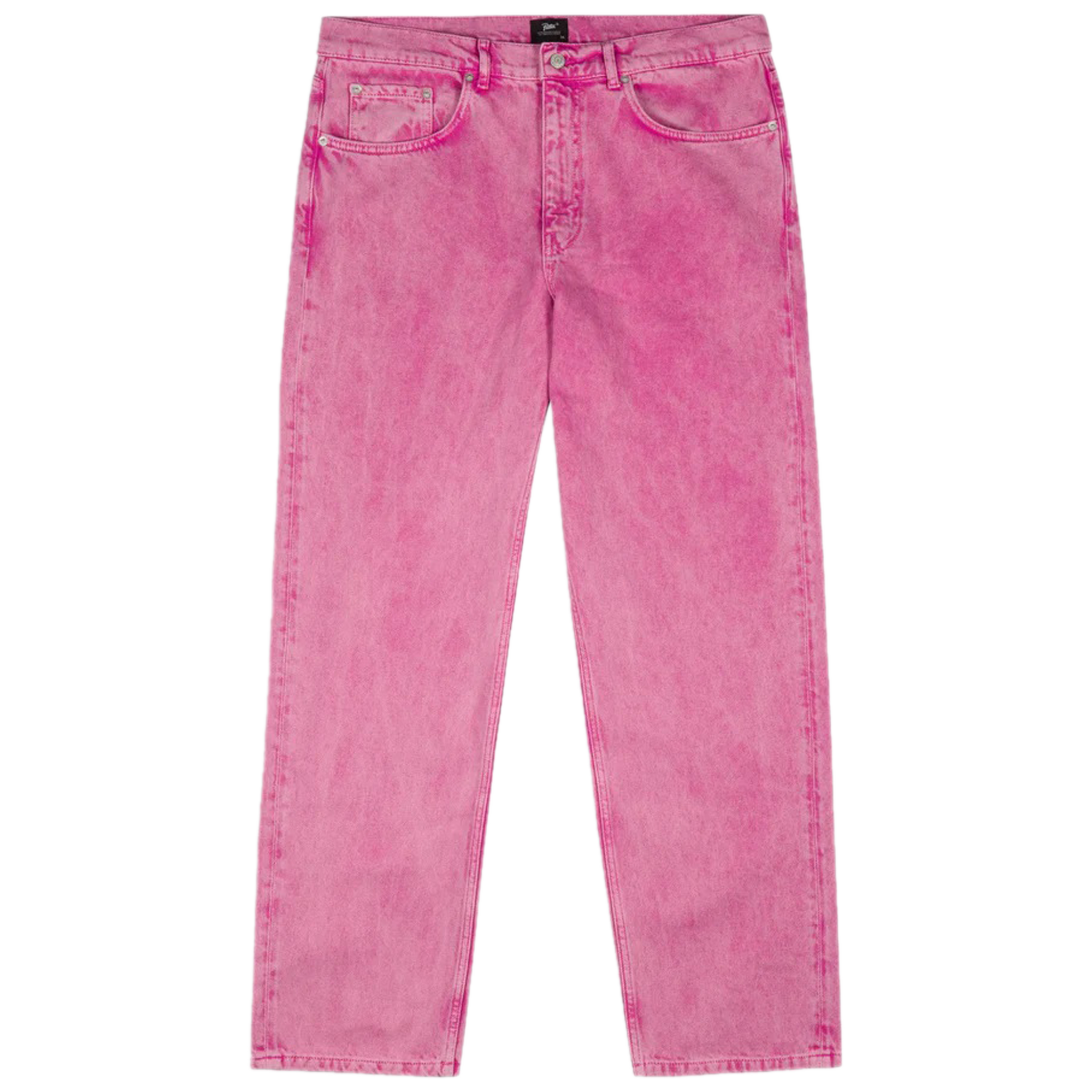 Acid Wash Denim Pants