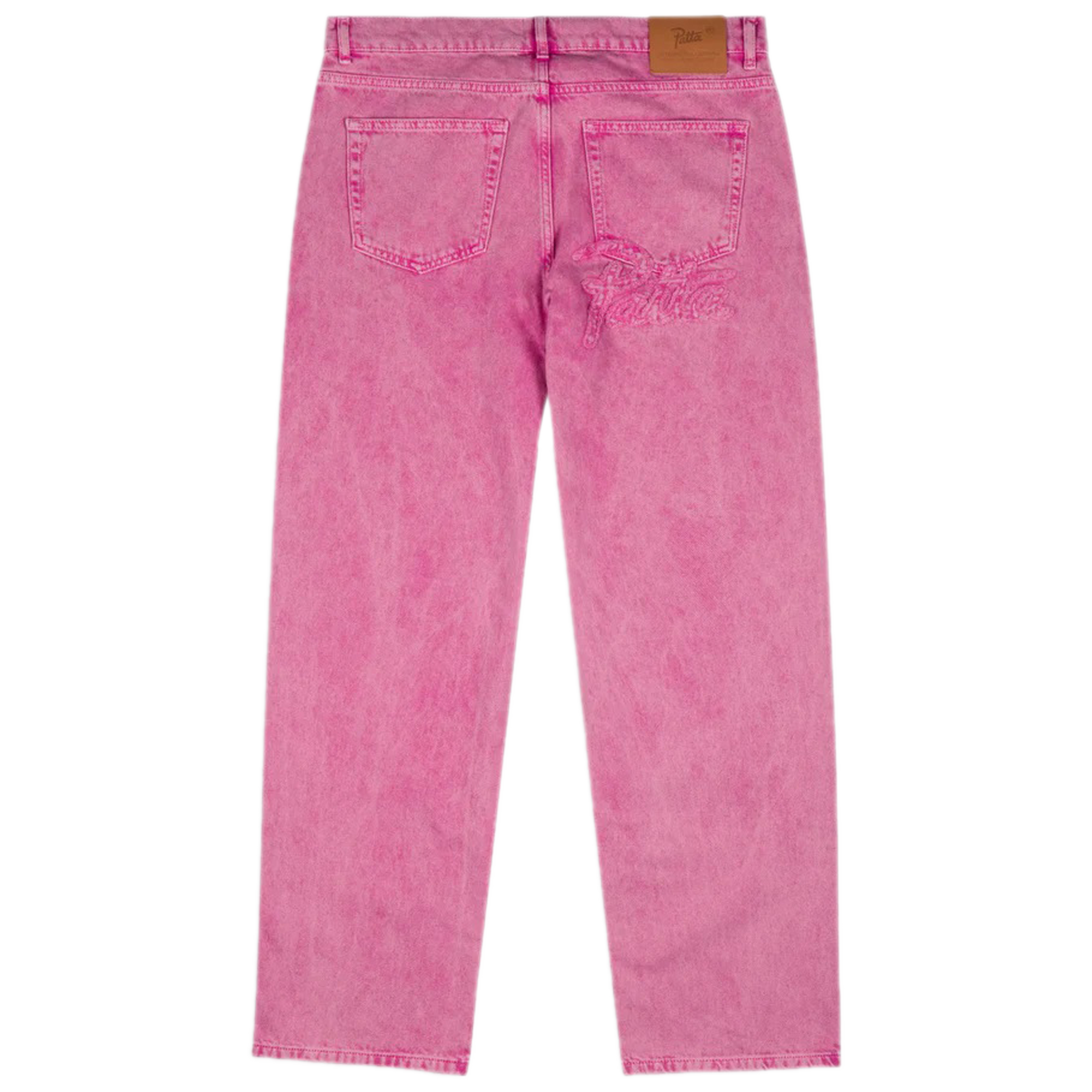 Acid Wash Denim Pants