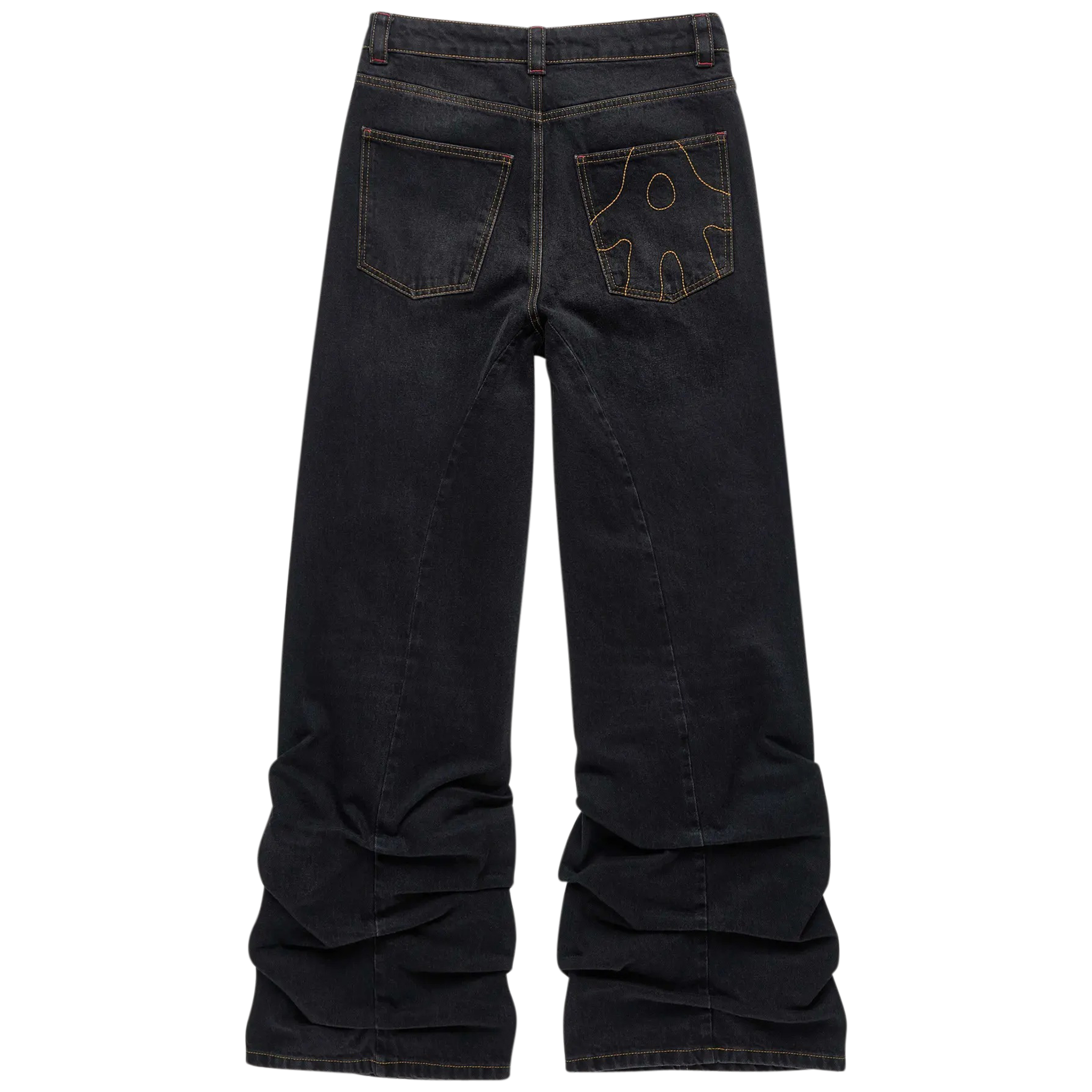 Pleated Jeans
