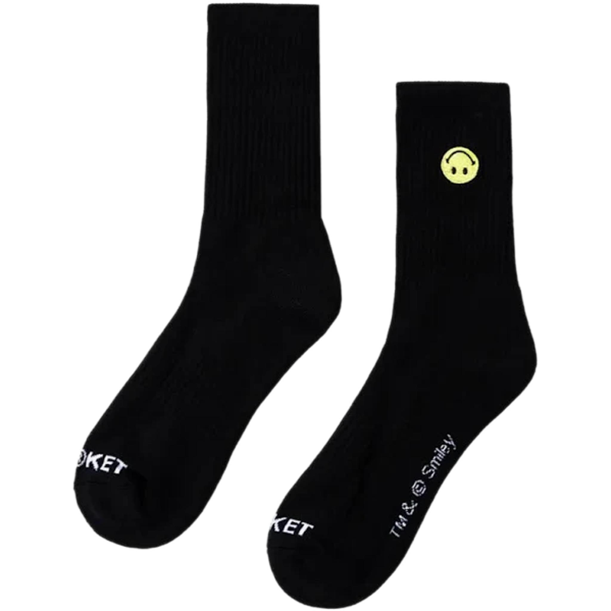 Smiley Badge Socks