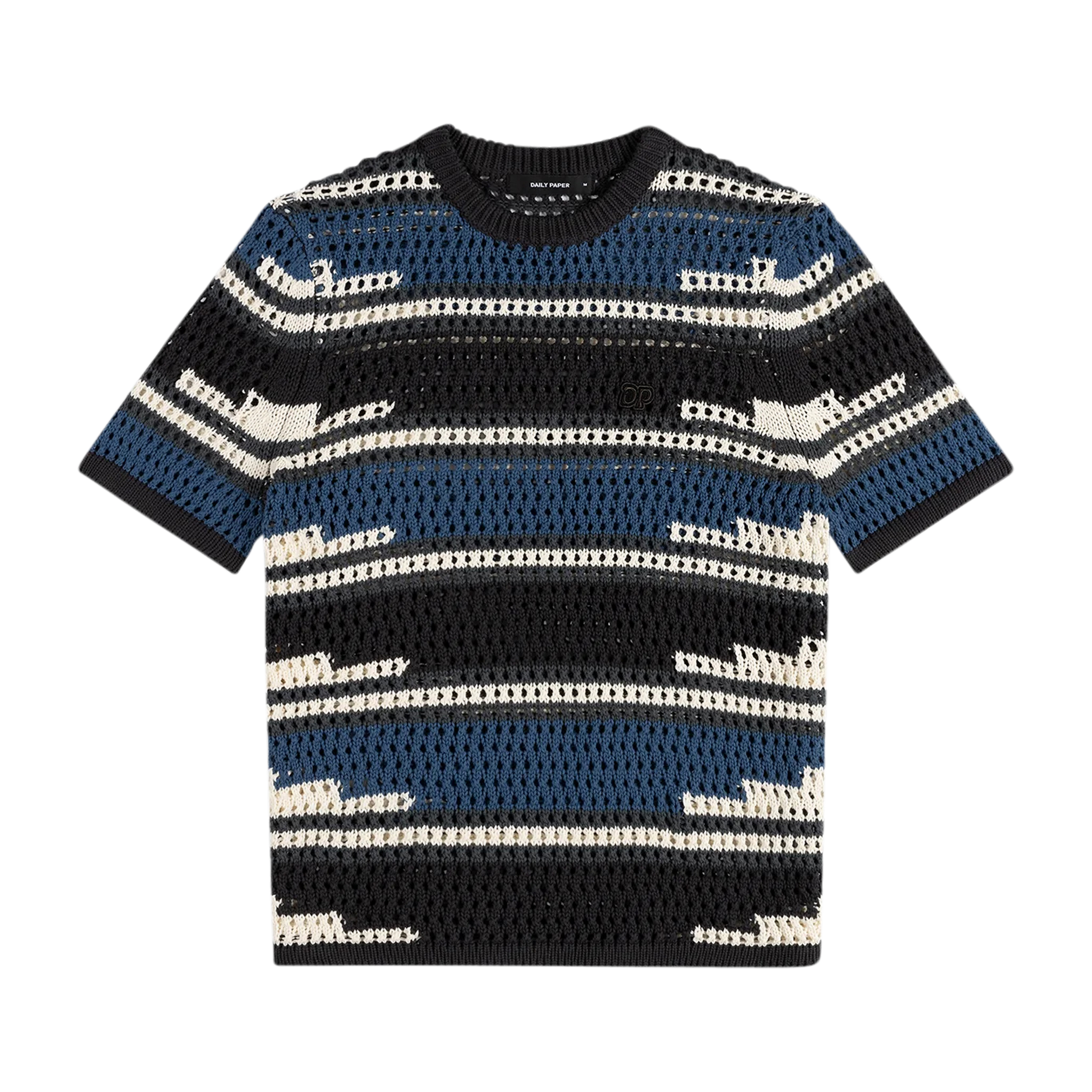 Kente Stripe Knit Shirt