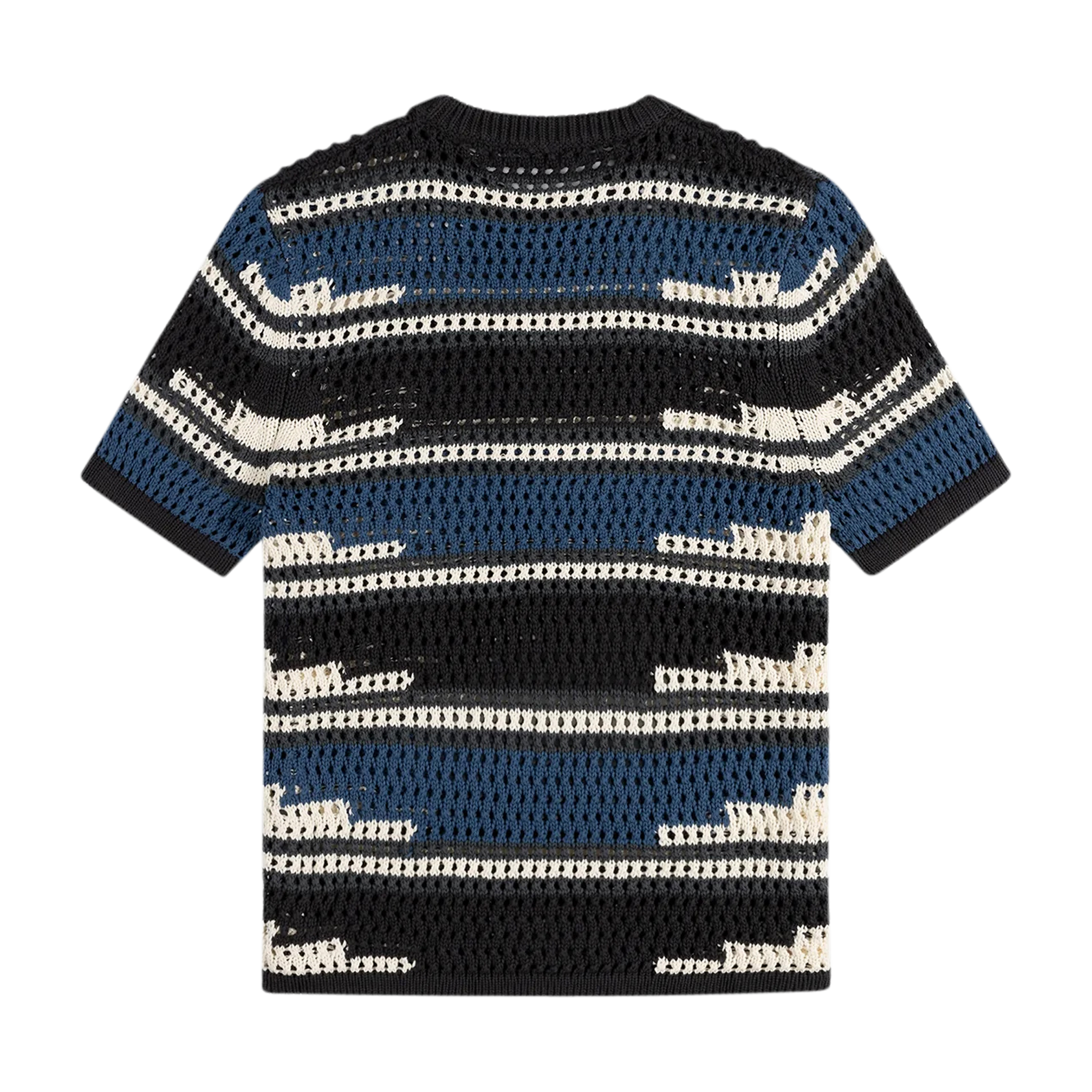 Kente Stripe Knit Shirt