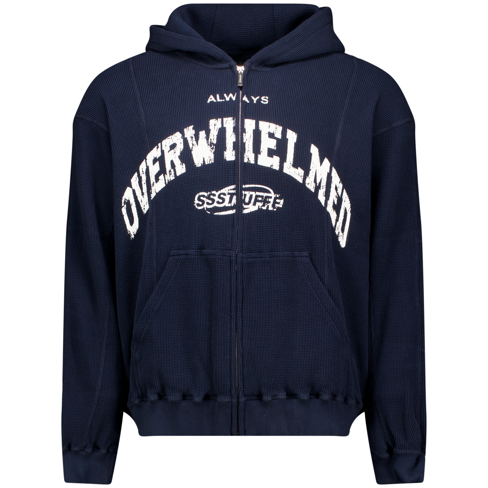 Always Overwhelmed Zip Up Always Overwhelmed Zip Up