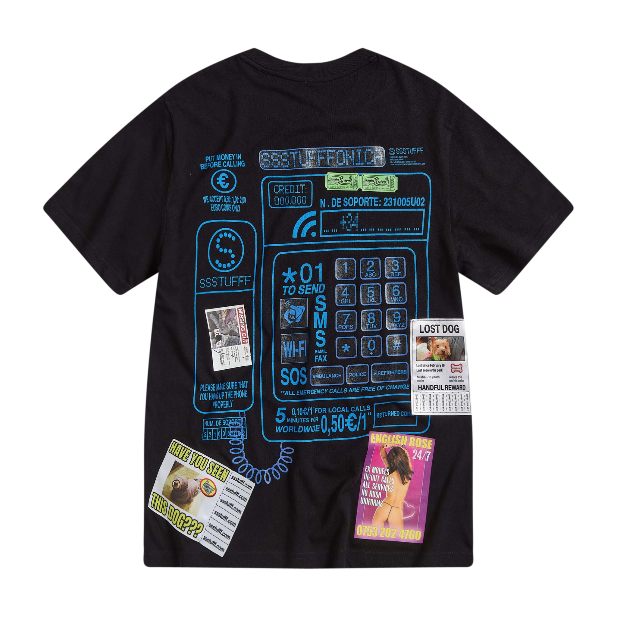 Spain Telephone Booth Tee