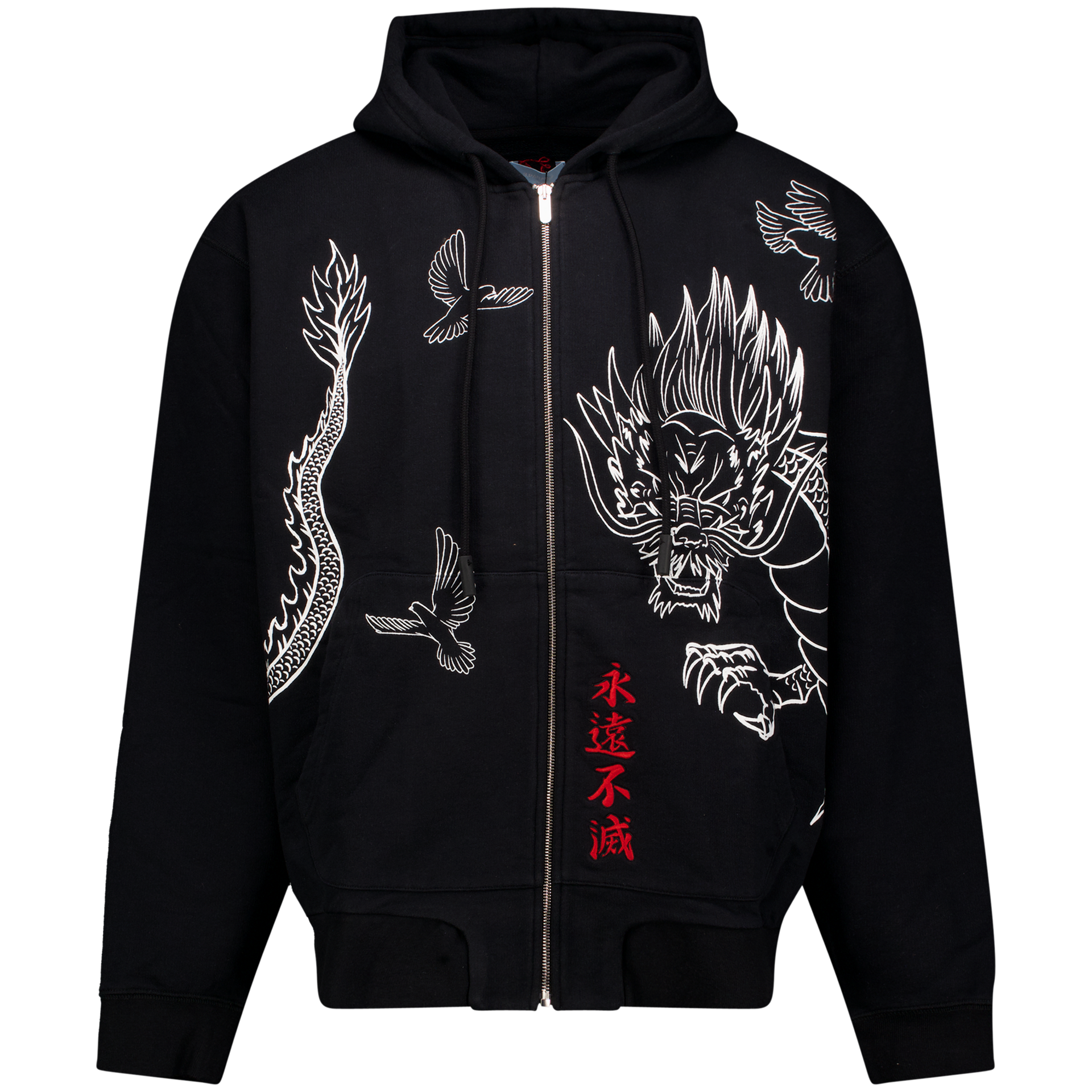 Bruce Lee X 3.Paradis Dragon Hooded Sweater