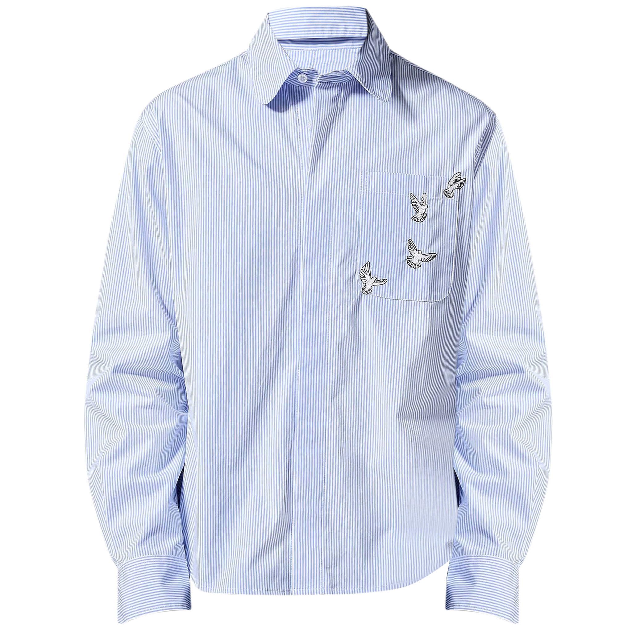 Dove Embroidered Button Shirt