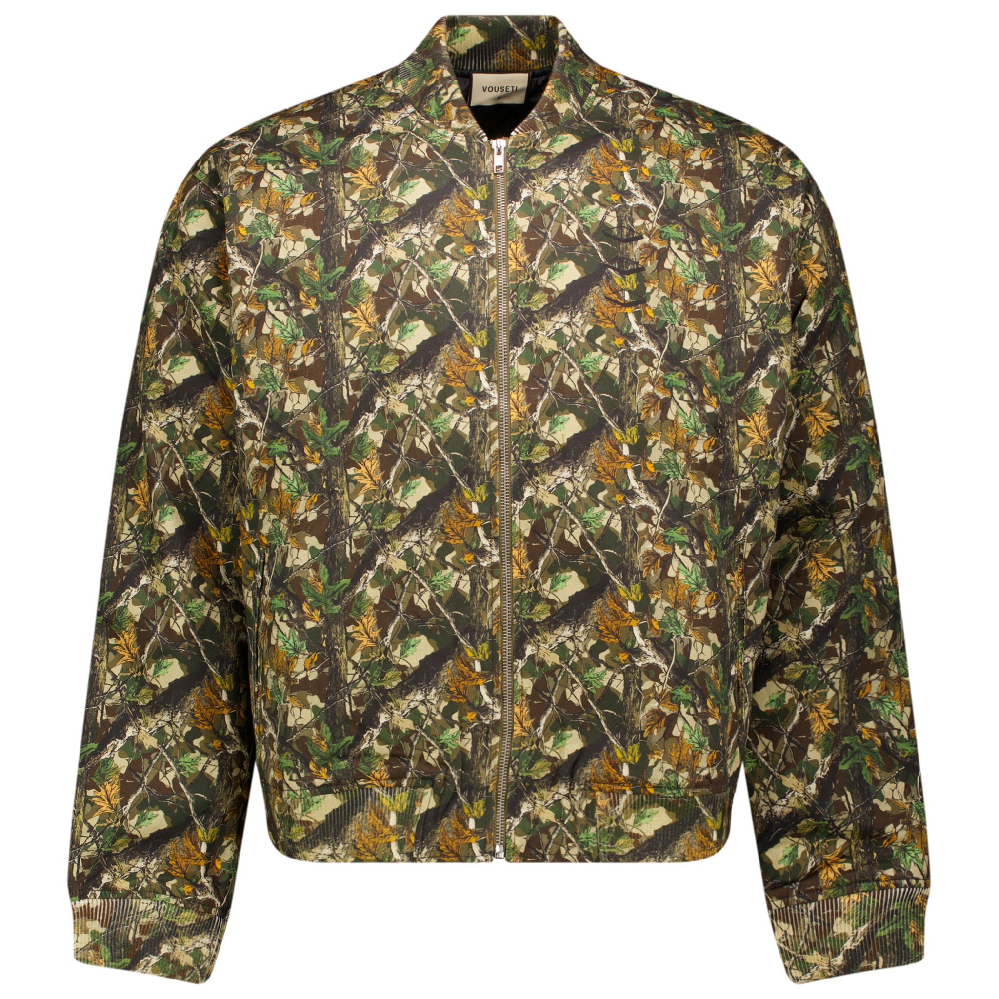 Tree Camo Bomber Jacket
