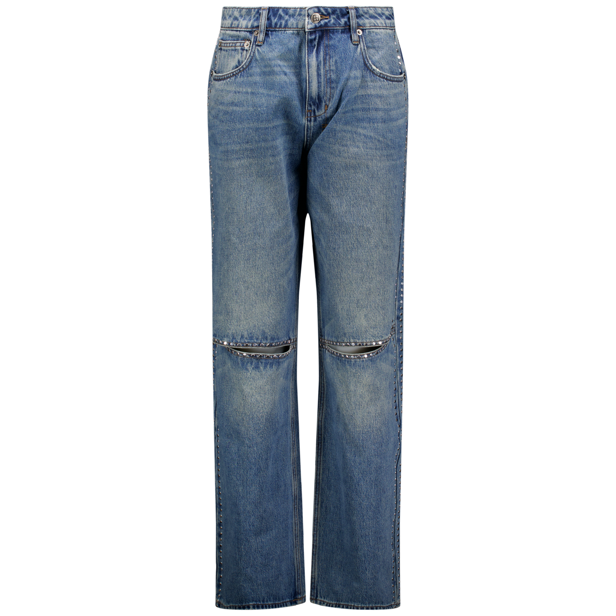 Low Rider Texas Blue Studded