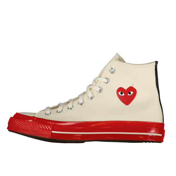 CDG Play Chuck '70 Red Sole Hi