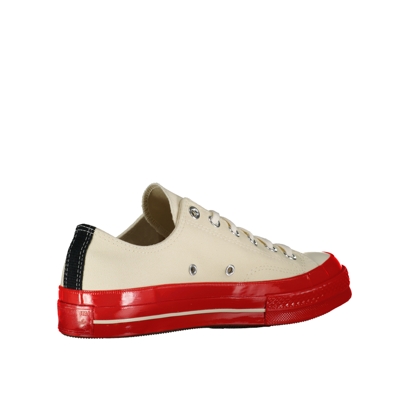 CDG Play Chuck 70 Red Sole Low