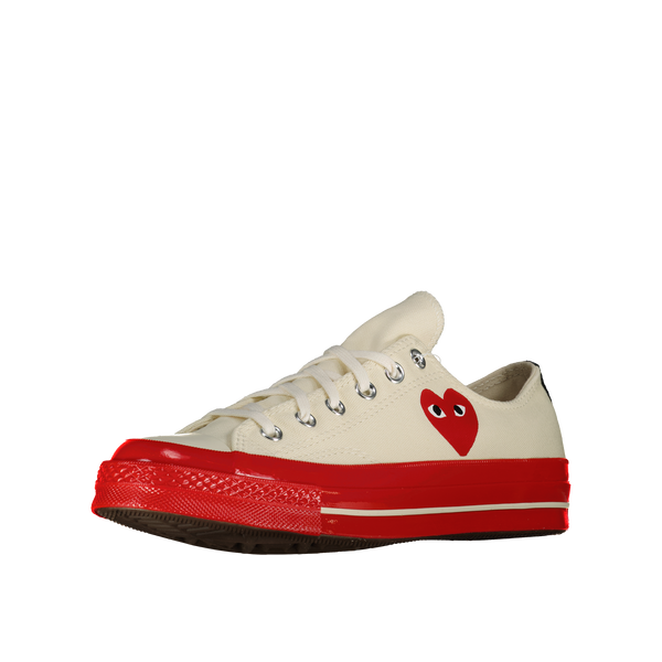 CDG Play Chuck 70 Red Sole Low