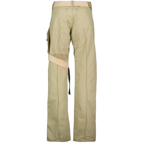 Sunfaded Cotton Trouser with Removable Attachment