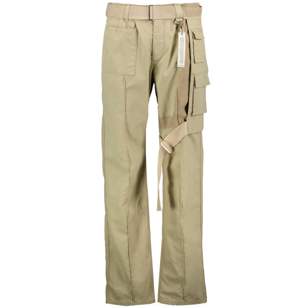 Sunfaded Cotton Trouser with Removable Attachment