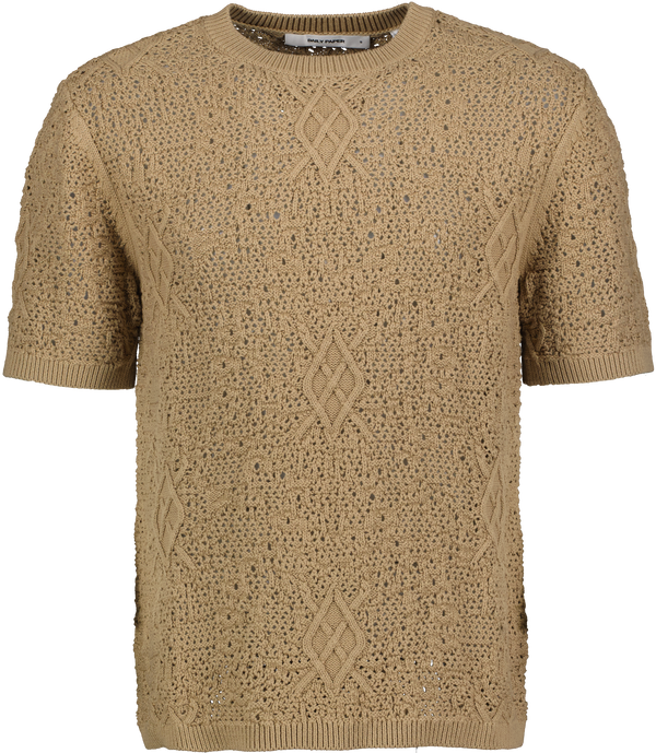shield crochet ss t-shirt
